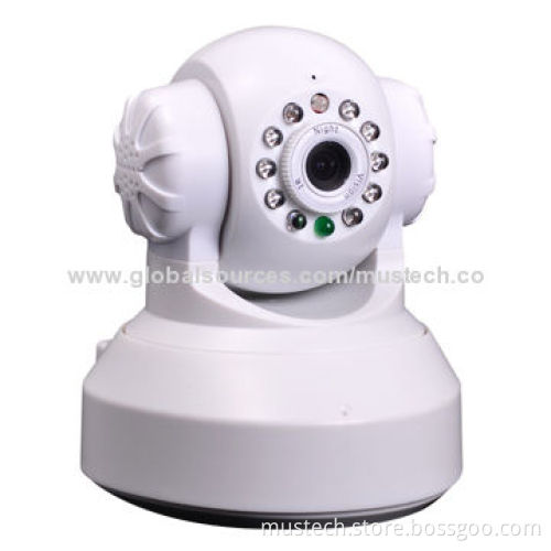 Network Camera with P2P, Plug-and-play, MJEPG Video Format with TF-card Slot